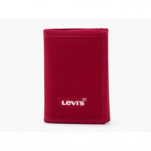 CARTERA RECYCLED LEVIS RED