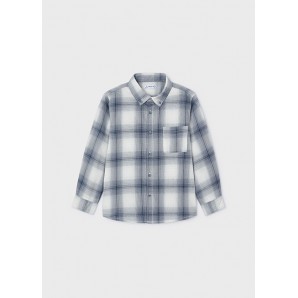 CAMISA M/L CUADROS CLOUDY