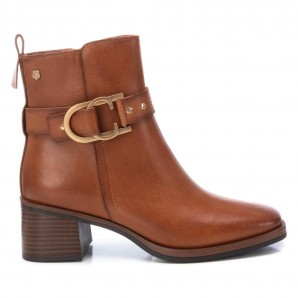 BOTIN HEBILLA CUELLO CAMEL