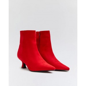 BOTIN TEXTIL RED